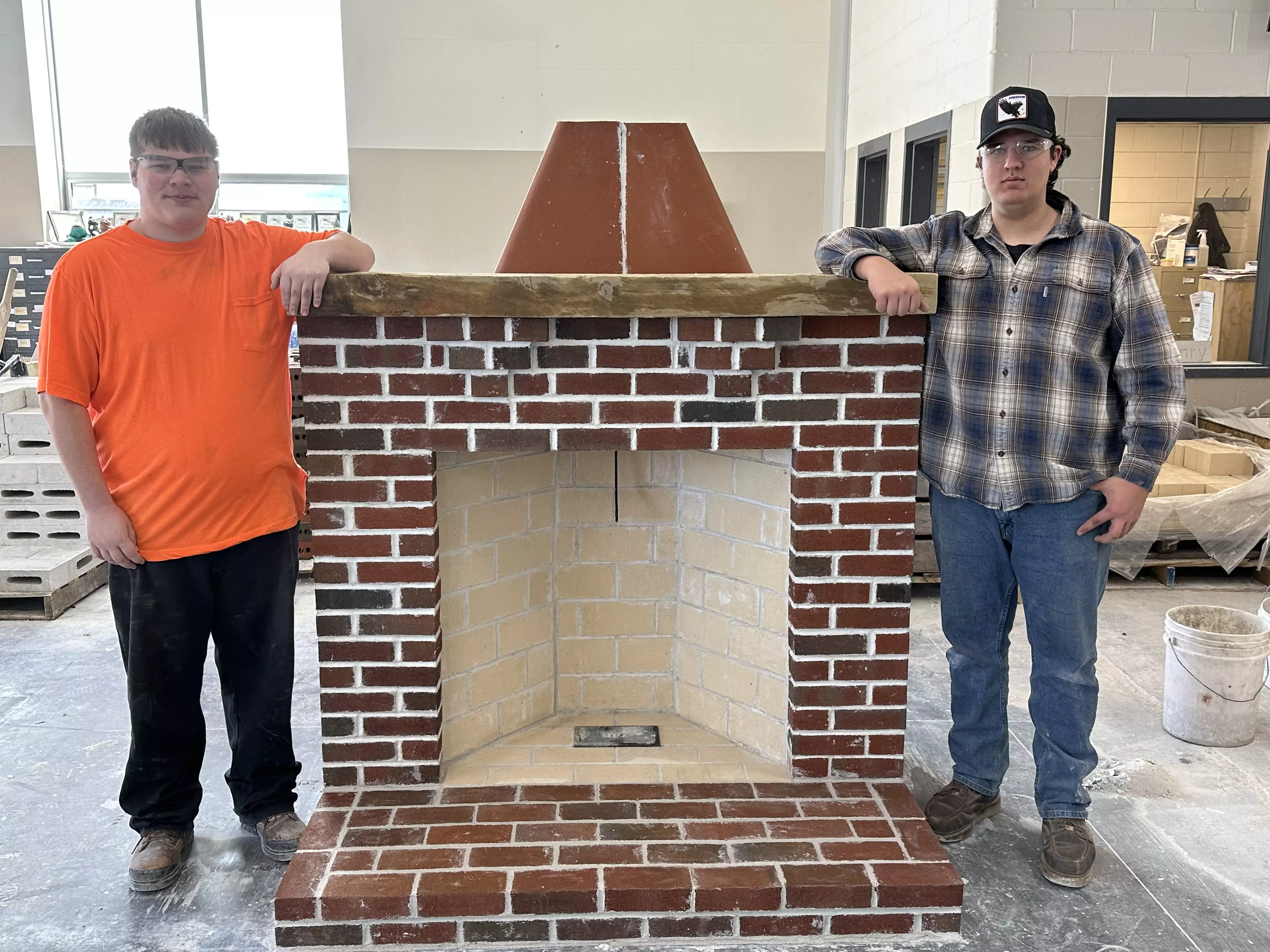 Rumford fireplace