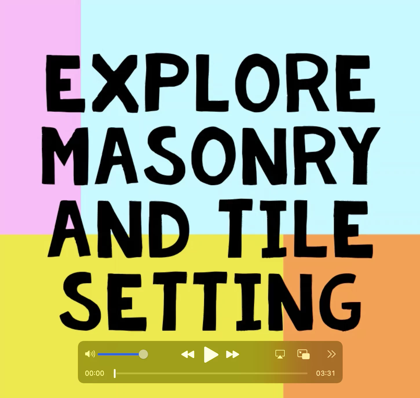 Explore Masonry & Tile Setting