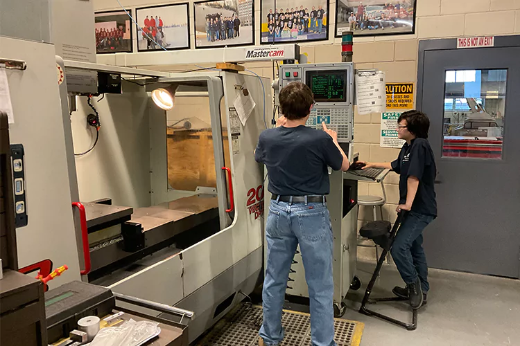 Advanced Manufacturing: CNC Machining Center