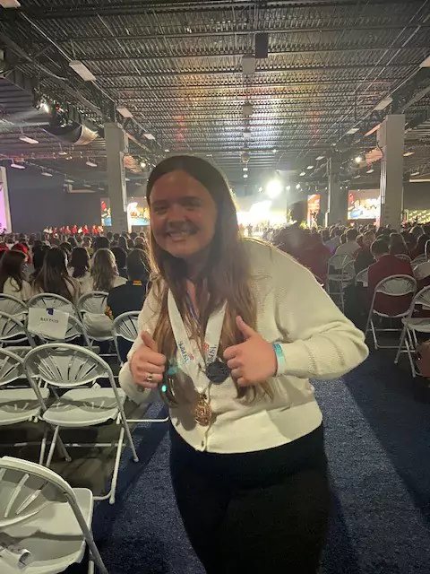 2022 State SkillsUSA Gold Medal Winner